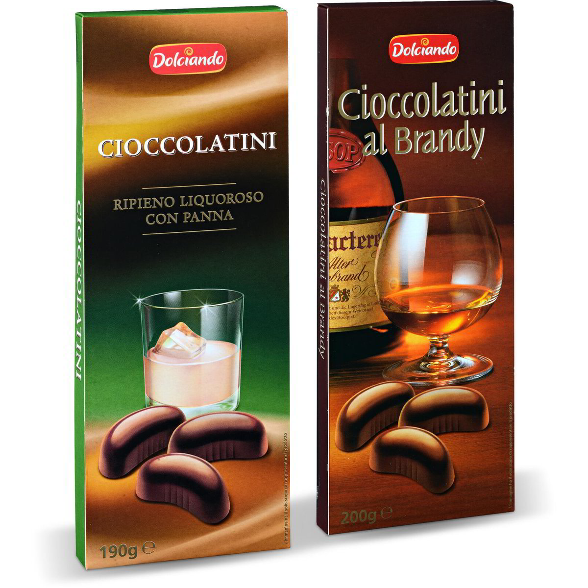 Cioccolatini Ripieni Al Brandy Crema Whiskey Dolciando Eurospin Spesa