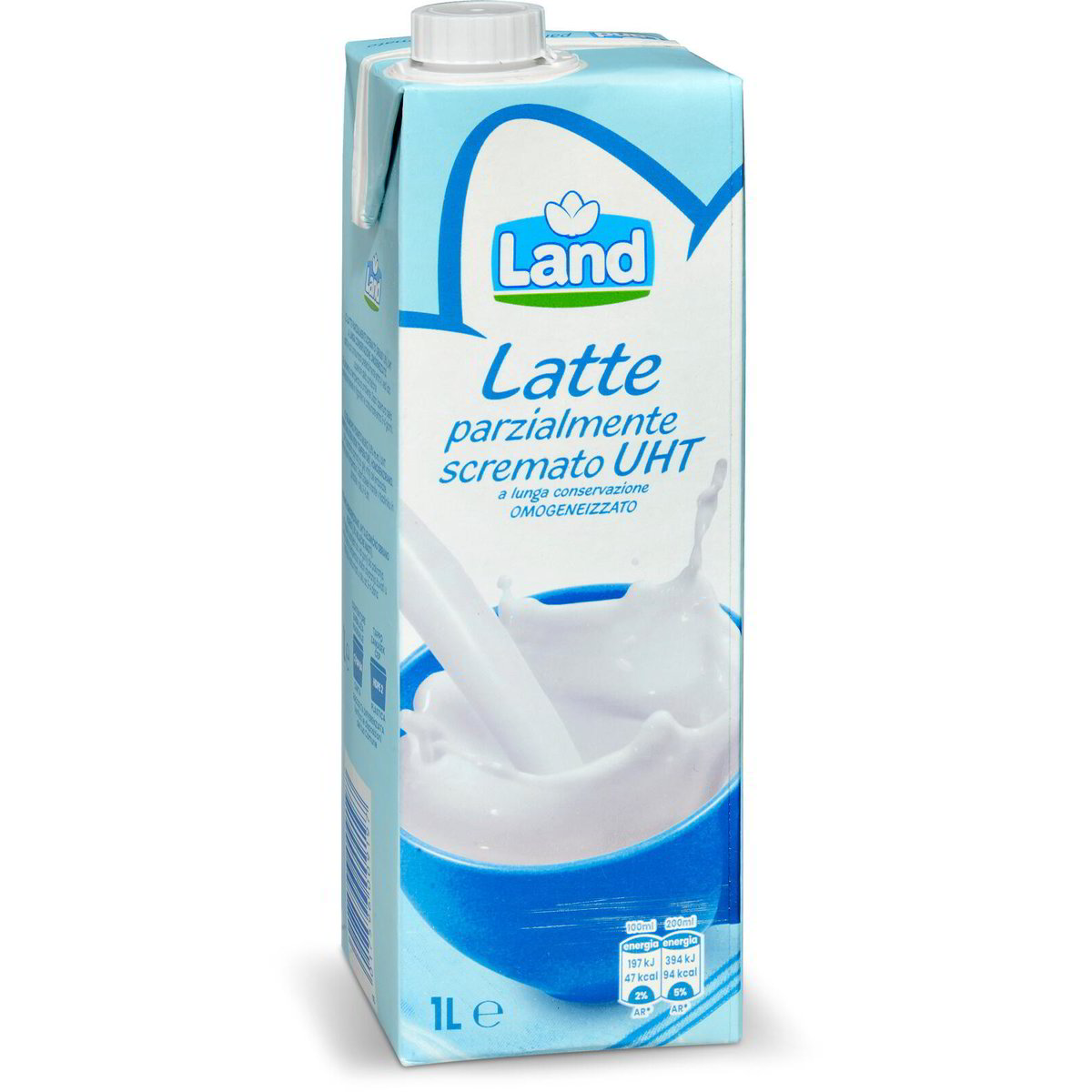 Latte Parzialmente Scremato UHT A Lunga Conservazione Omogeneizzato