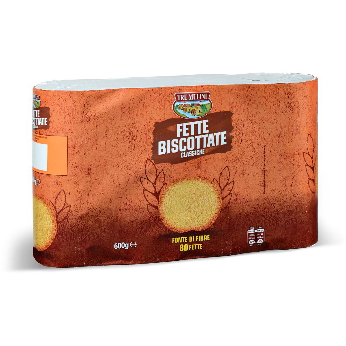 Fette biscottate classiche TRE MULINI 600g in dettaglio Eurospin