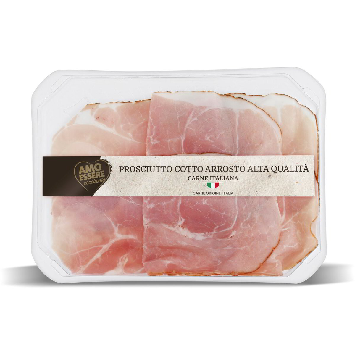 Prosciutto cotto arrosto alta qualità amo essere eccellente Eurospin