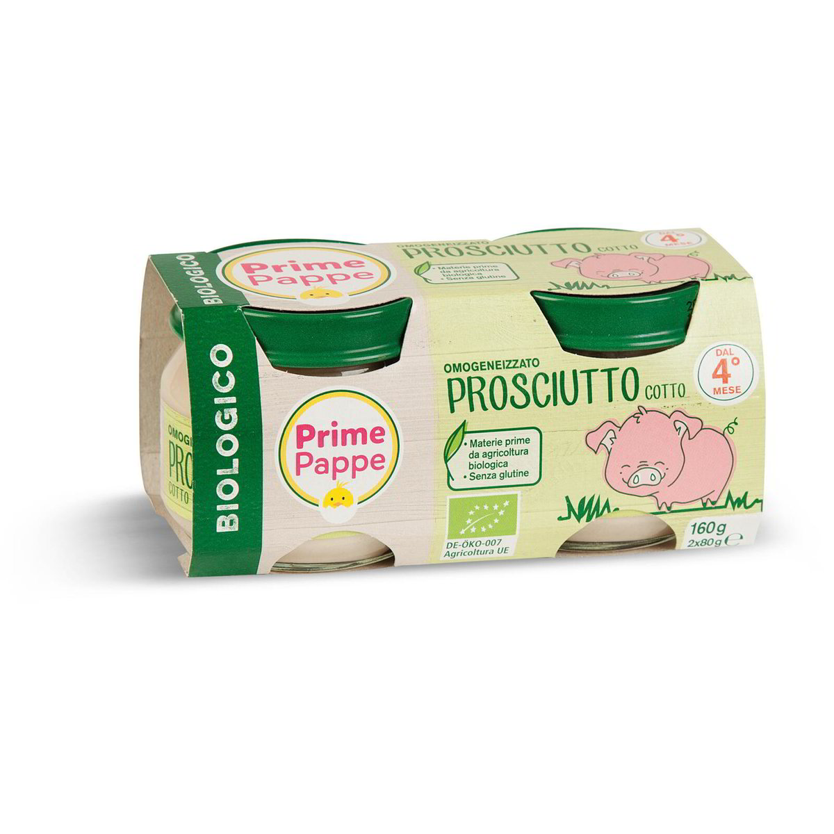 Omogeneizzato prosciutto cotto biologico prime pappe Eurospin Spesa