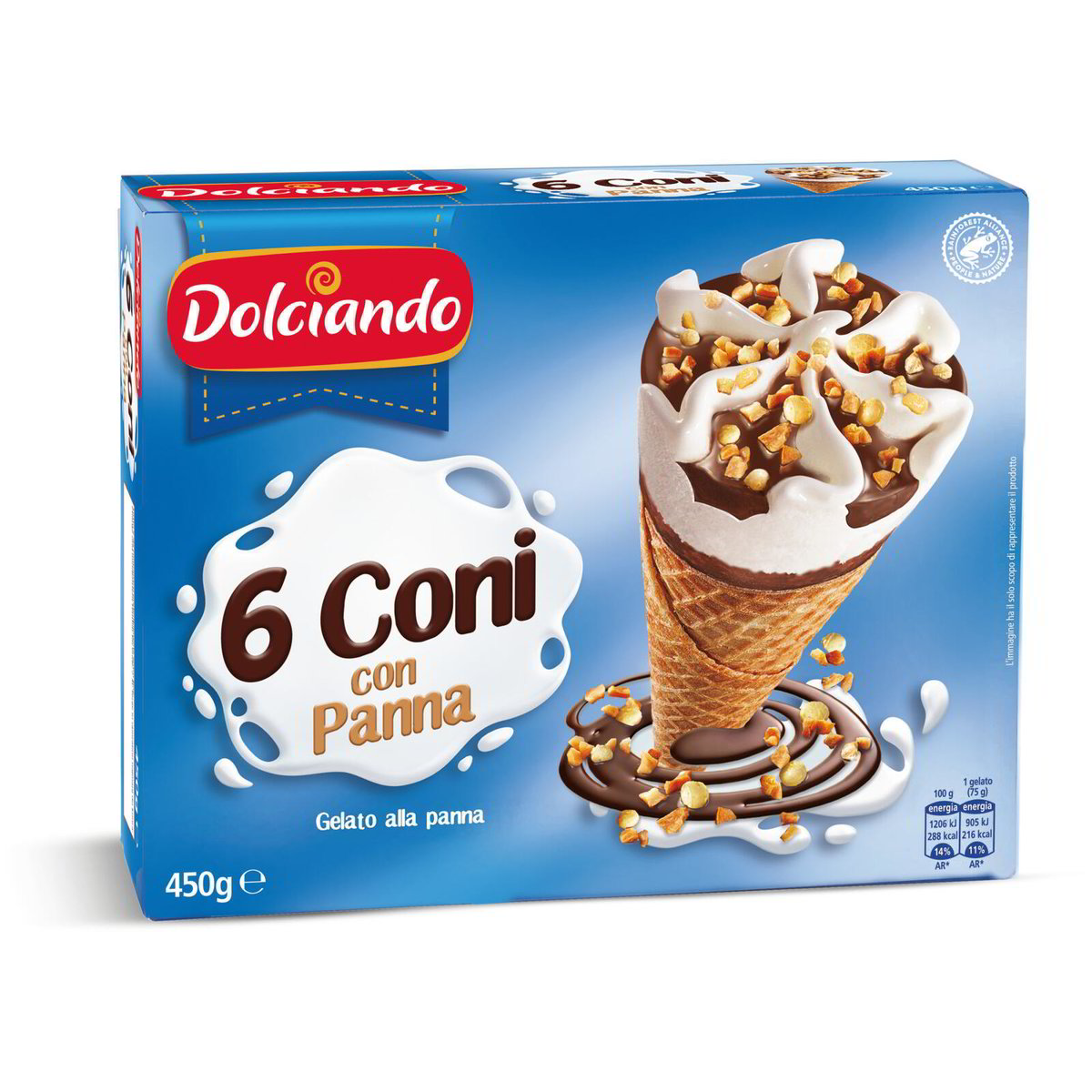 Coni Gelato Con Panna Pezzi Dolciando Eurospin Spesa Online