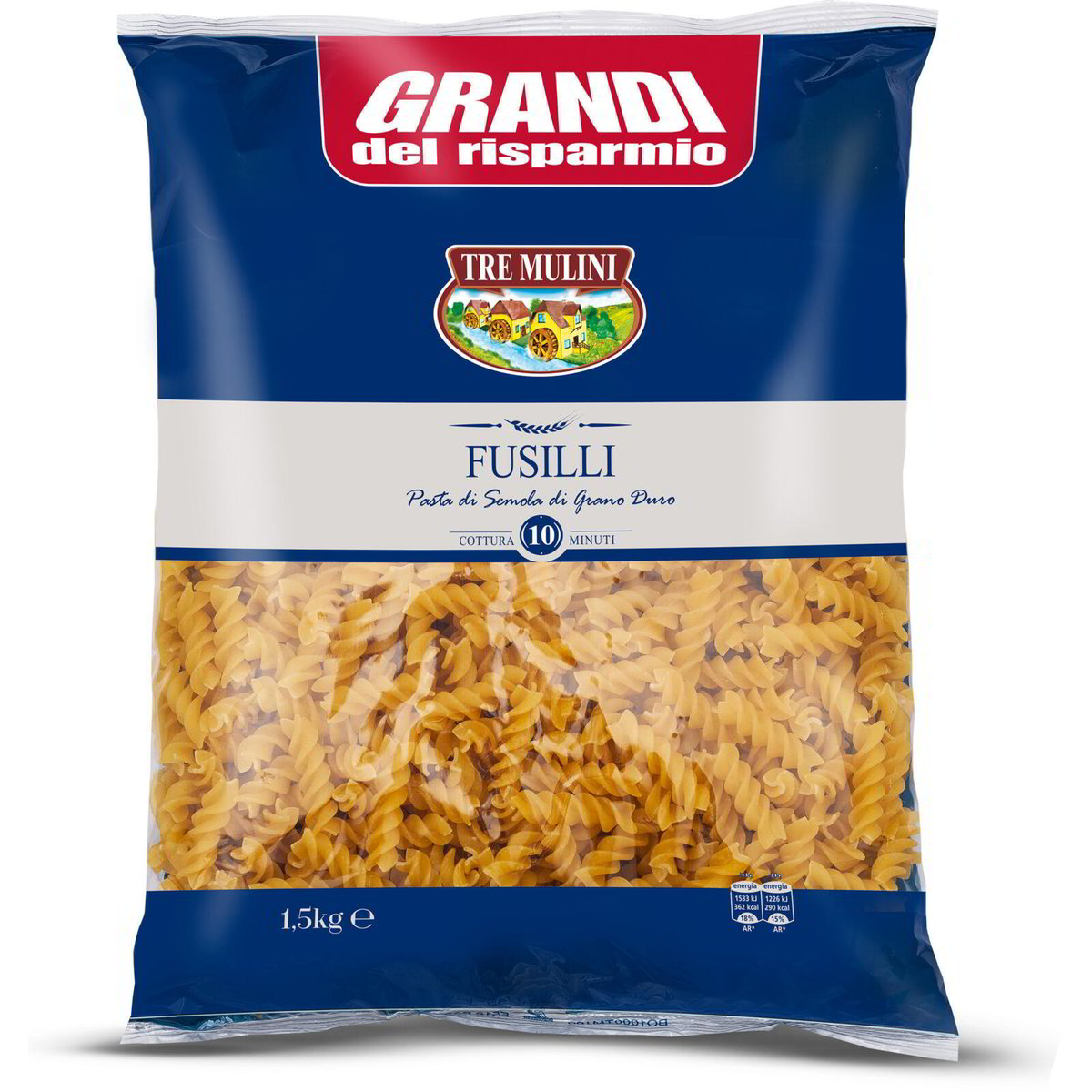 Pasta fusilli tre mulini Eurospin Spesa Online