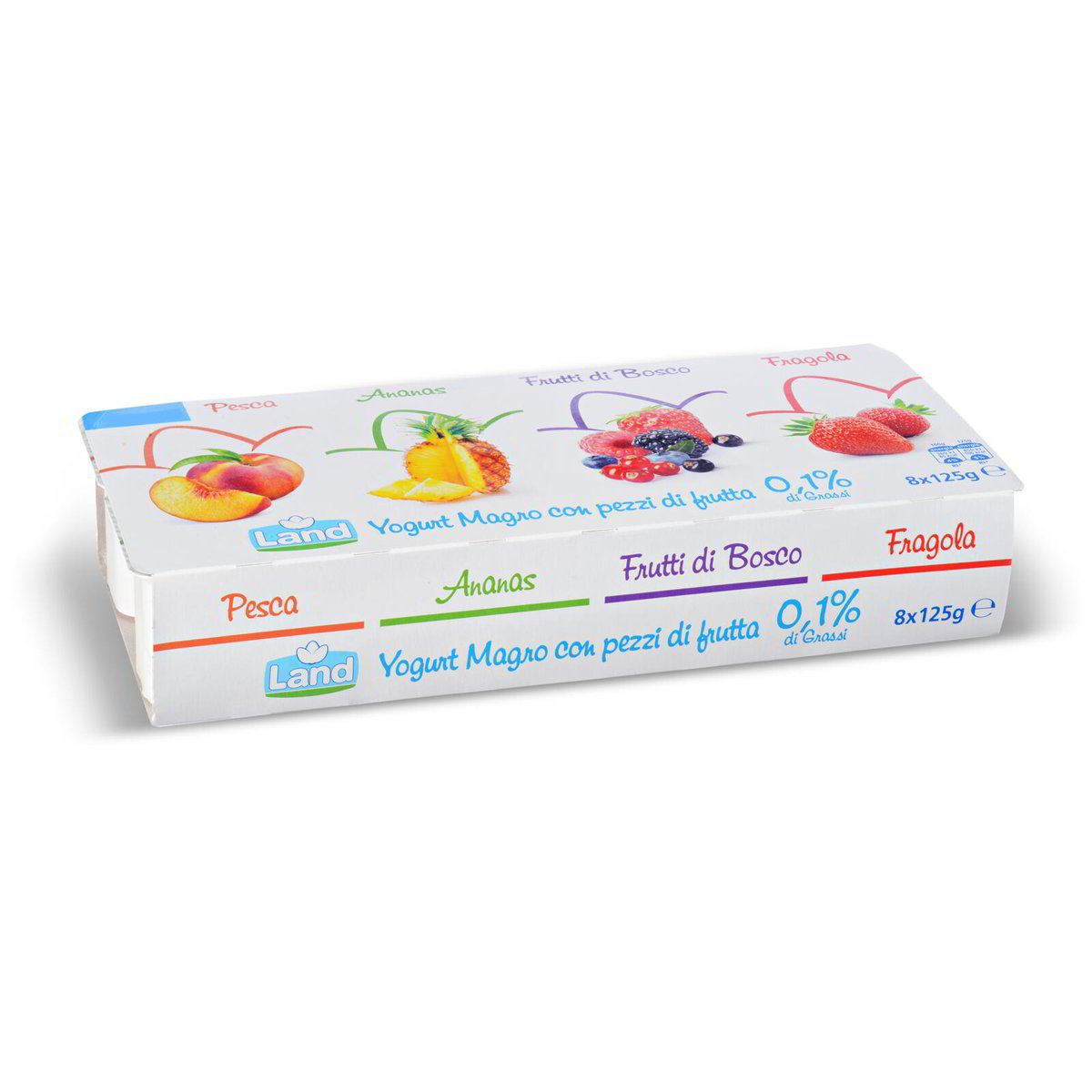 Yogurt Magro Con Pezzi Di Frutta Grassi Land Eurospin Spesa Online