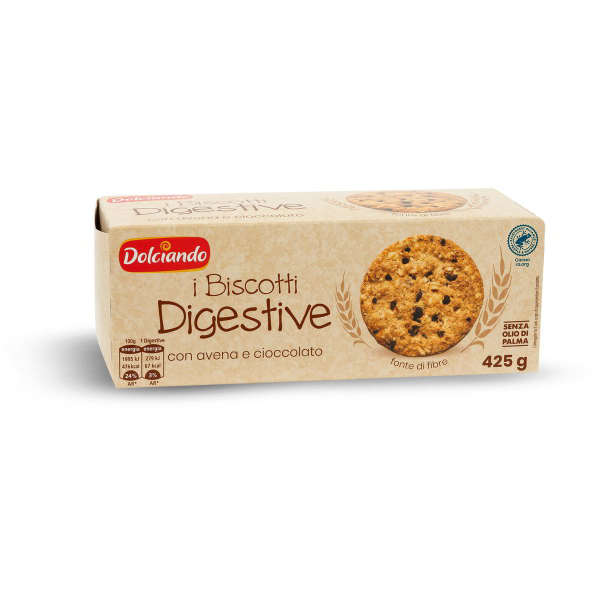 Biscotti digestive con avena e cioccolato dolciando Eurospin Spesa Online