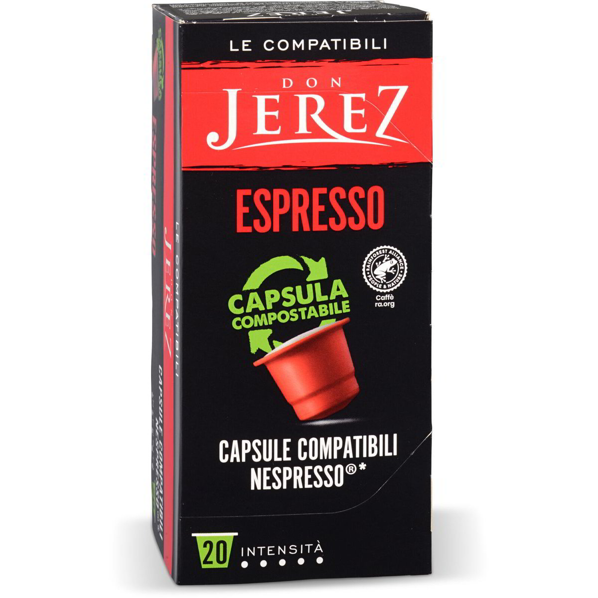 Capsule caffè espresso compatibili Nespresso 20 pezzi don jerez
