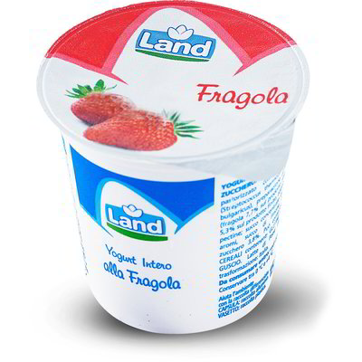Yogurt intero alla fragola land