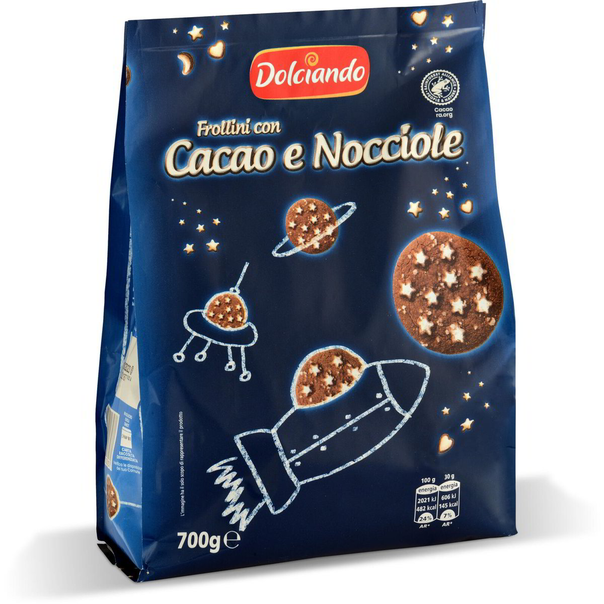 Biscotti frollini con cacao e nocciole dolciando Eurospin Spesa Online