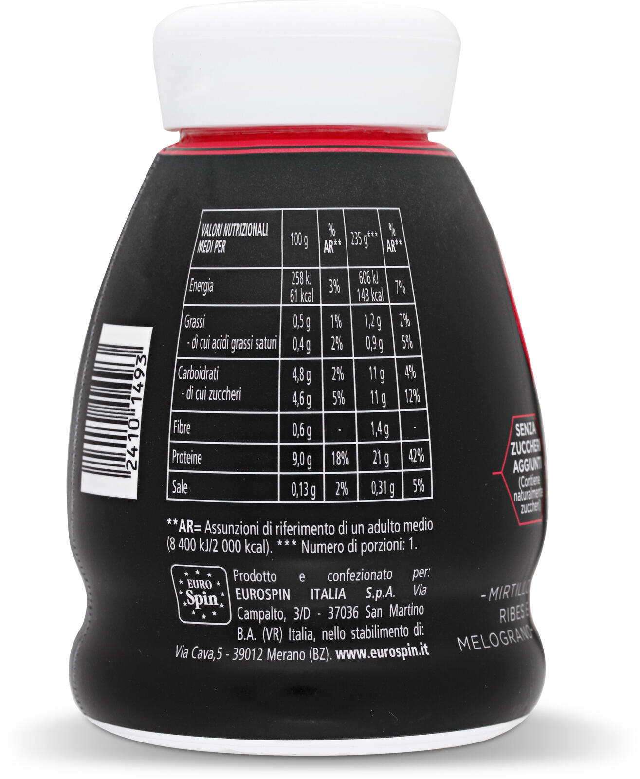 Yogurt da bere proteico mirtillo / mango protein + Eurospin Spesa Online