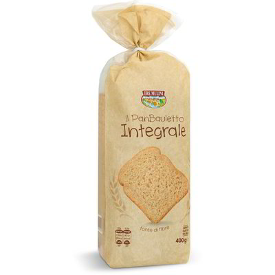 Pan bauletto integrale valori hot sale