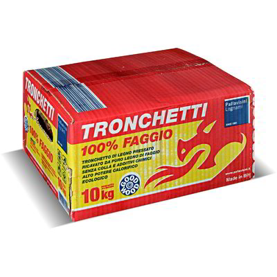 Tronchetti Accendifuoco In Faggio Italiano - 44kg, Basse Ceneri, Potere Riscaldante